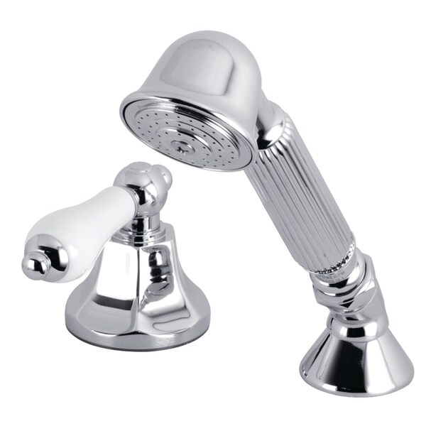 Kingston Brass KSK4301PLTR Transfer Valve Set For Roman Tub Filler, Polished Chrome KSK4301PLTR - main